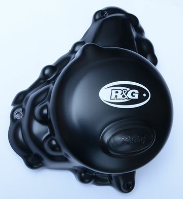 Triumph STREET TRIPLE 660 S ABS A2 [2017-2019] - Protetor de tampa do cárter esquerdo Race Series preto Triumph
