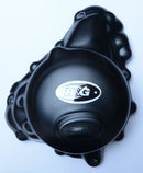 Triumph STREET TRIPLE 765 S ABS [2017-2018] - Protetor de tampa do cárter esquerdo Race Series preto Triumph