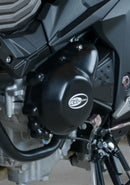 Kawasaki Z 800 E VERSÃO Z800C [2013-2016] - Tampa de Proteção do Cárter Esquerdo Preto Kawasaki Z800