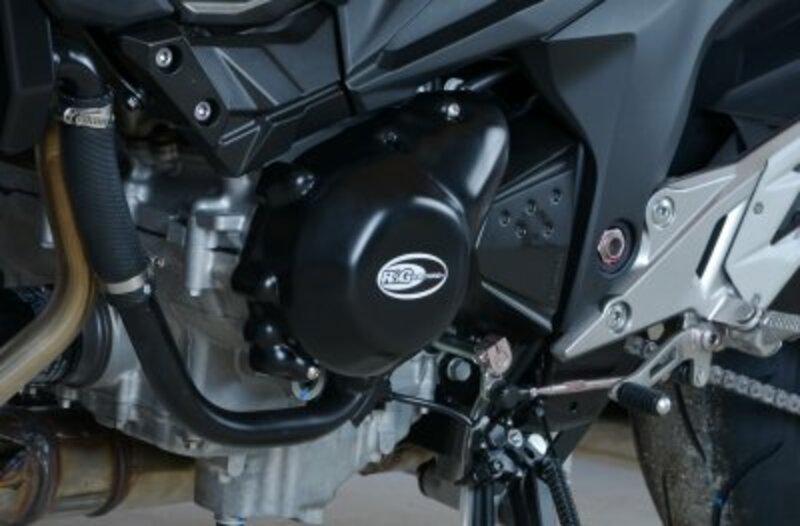Kawasaki Z 800 E VERSÃO Z800C [2013-2016] - Tampa de Proteção do Cárter Esquerdo Preto Kawasaki Z800