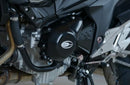 Kawasaki Z 800 E VERSÃO Z800C [2013-2016] - Tampa de Proteção do Cárter Esquerdo Preto Kawasaki Z800