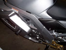Suzuki SV 650 S [2003-2012] - Aero-Crash-Protektoren (Schwingenlagerung) Schwarz Suzuki SV650 Full Faired