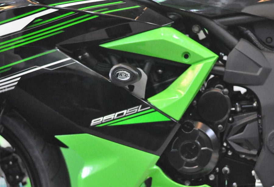 Kawasaki Ninja 125 [2024-2026] - Aero Sturzpads schwarz Kawasaki Ninja 250SL