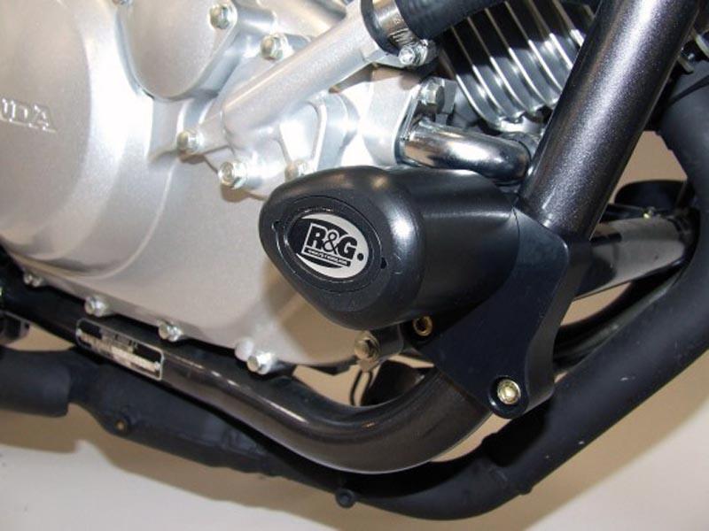Honda XL 125 Varadero (JC 32) [2001-2010] - Protetores de colisão Aero pretos Honda XL125V Varadero
