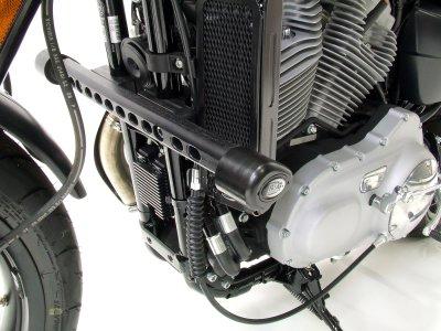 Harley-Davidson XR 1200 X Sportster [2009-2011] - Aero Crash Protectors Preto Harley Davidson XR1200/Sportster/X Sportster