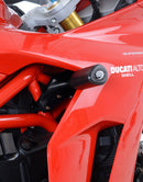 Ducati SuperSport S [2017-2024] - Aero Sturzpads schwarz mit Bohrungsblende Ducati Supersport