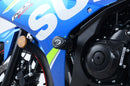 Suzuki DL 250 V-STROM ABS [2018-2021] - Aero crash pads preto (com tampa de furo) Suzuki GSX250R