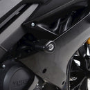 Yamaha YZF-R 125 ABS (RE 39) [2019-2022] - Almofadas de proteção Aero pretas Yamaha YZF-R125