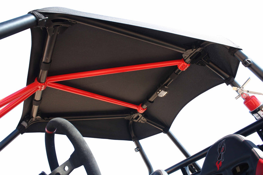 Polaris RZR 1000 XP Turbo EPS [2016-2017] - teto de tecido preto Polaris RZR1000 XP