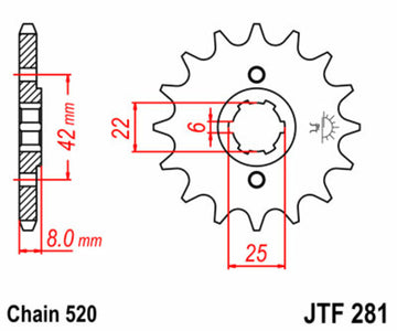 HONDA XL 600 RM [JT Sprockets] - Litador de motocicleta - 0