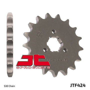 Suzuki GT 550 [JT Sprockets] - Pinhão de aço padrão na frente