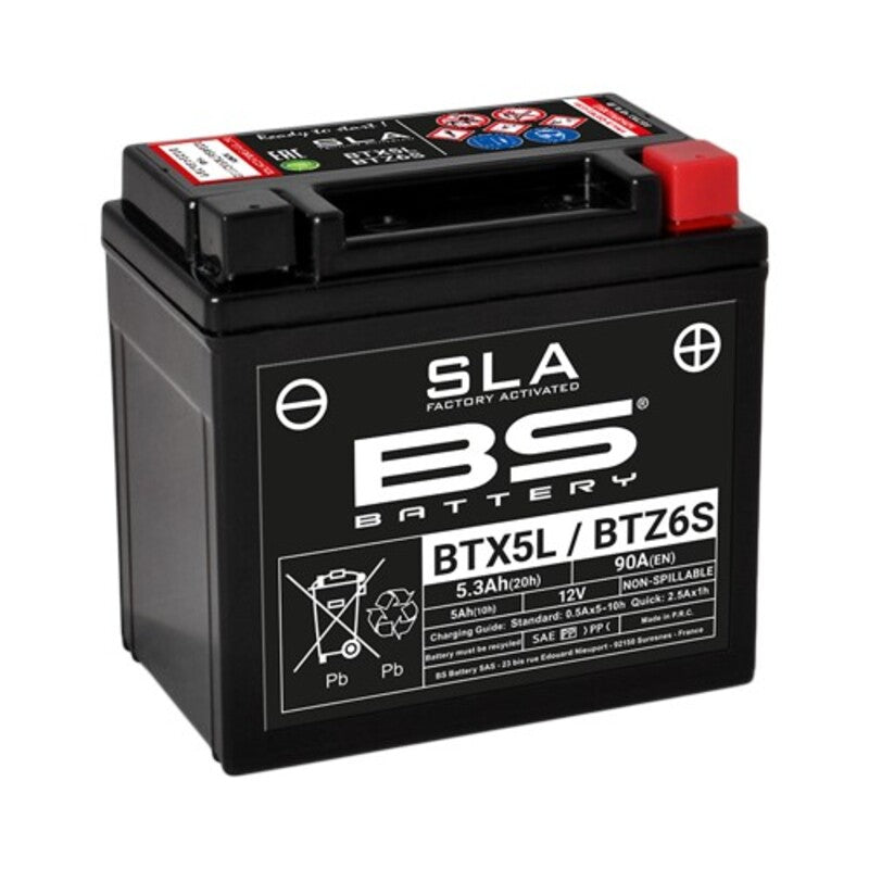 Honda NS 400 R [bateria BS] - Bateria de motocicleta