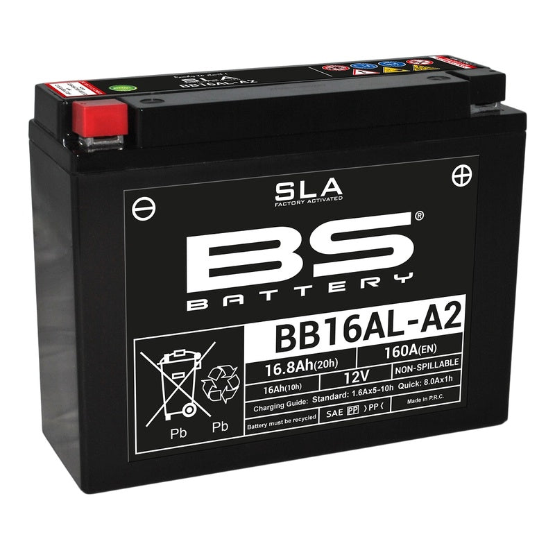 Ducati Monster 750 [BS BATTERY] - Bateria sem manutenção SLA ativada de fábrica - BB16AL-A2