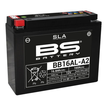 Ducati 888 [BS BATTERY] - Bateria sem manutenção SLA ativada de fábrica - BB16AL-A2