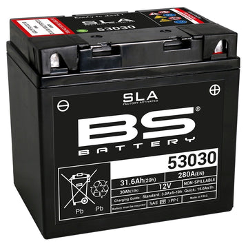 Moto Guzzi Le Mans 850 [BS BATTERY] - Bateria sem manutenção SLA ativada de fábrica - 53030