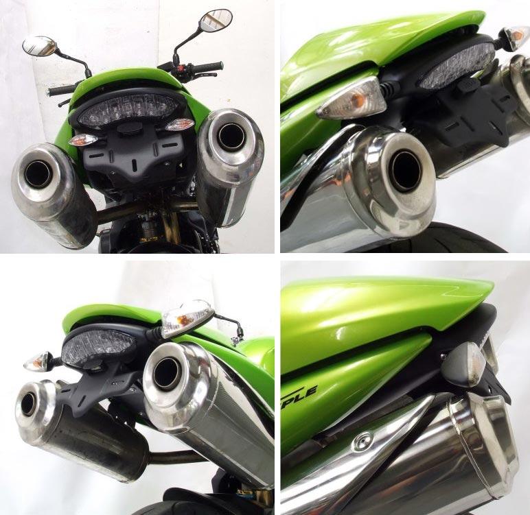 Triumph STREET TRIPLE 675 R [2008-2013] - Kennzeichenhalter inkl. Kennzeichenbeleuchtung