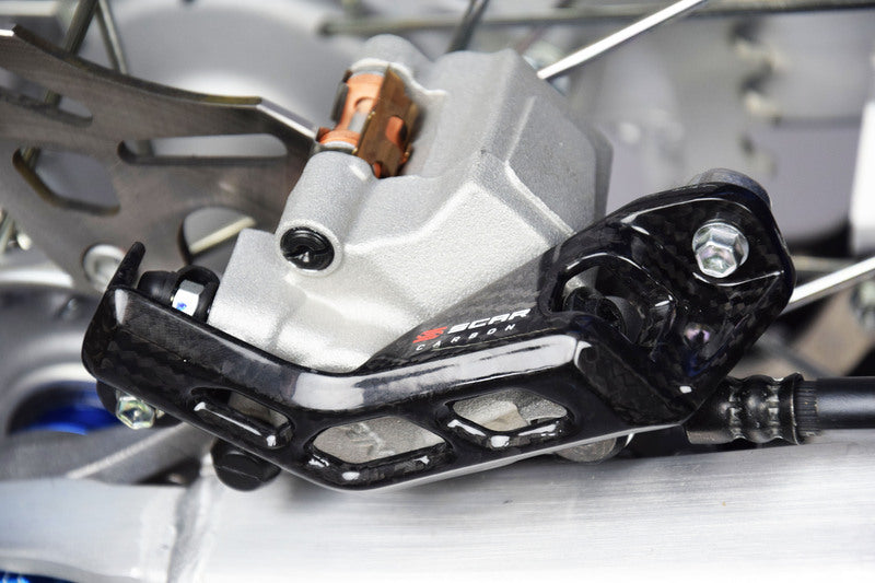 Yamaha Yz 450 [SCAR] - Protetor de pinça de freio traseiro em carbono
