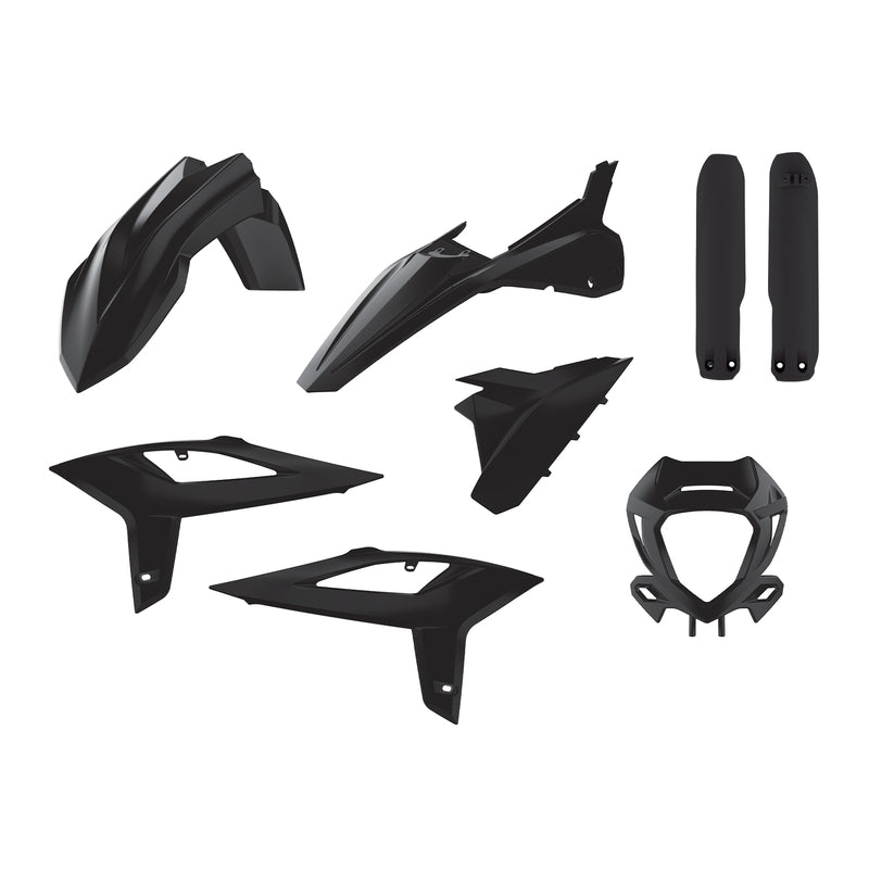 Beta RR 125 [POLISPORT] - Kit Plástico Branco