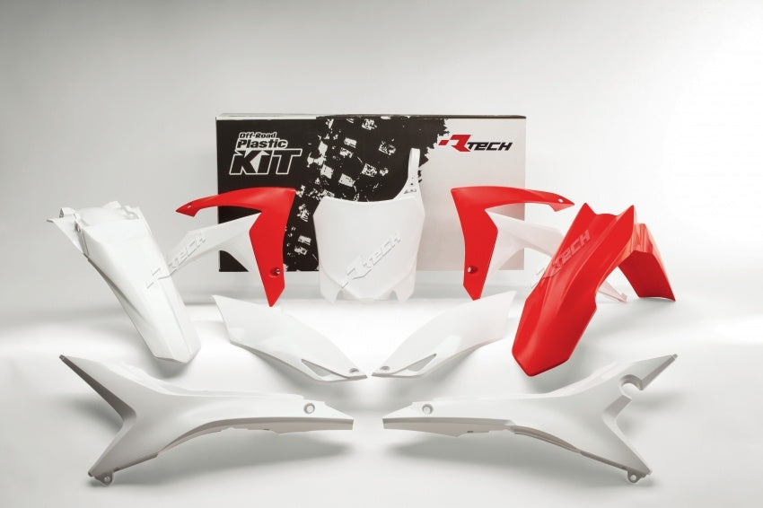 Honda CRF 250 R (ME 10) [2014-2017] - Plastik-Kit OEM-Farbe Rot/Weiß Honda CRF250/450R