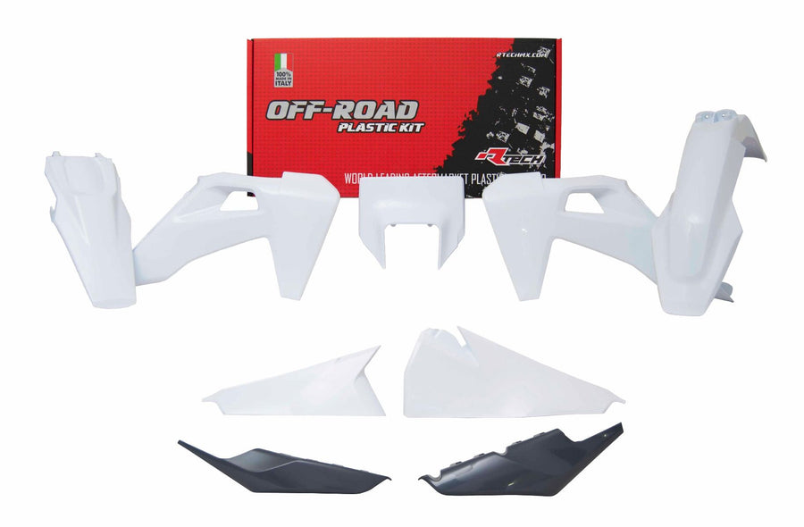 HUSQVARNA FE 501 [2020] - Plastik-Kit Weiß/Anthrazitgrau Husqvarna TE/FE