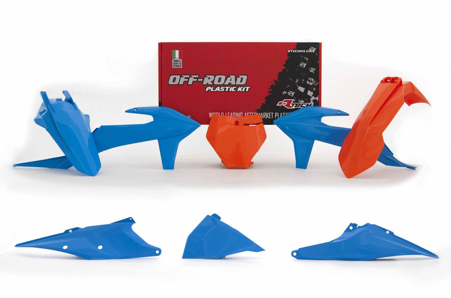 KTM 125 SX [2019-2022] - Plastik-Kit vintage blau/orange KTM SX/SX-F