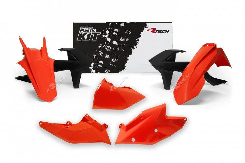 KTM 250 XC W [2019] - Plastik-Kit Originalfarbe (2017) orange/schwarz KTM