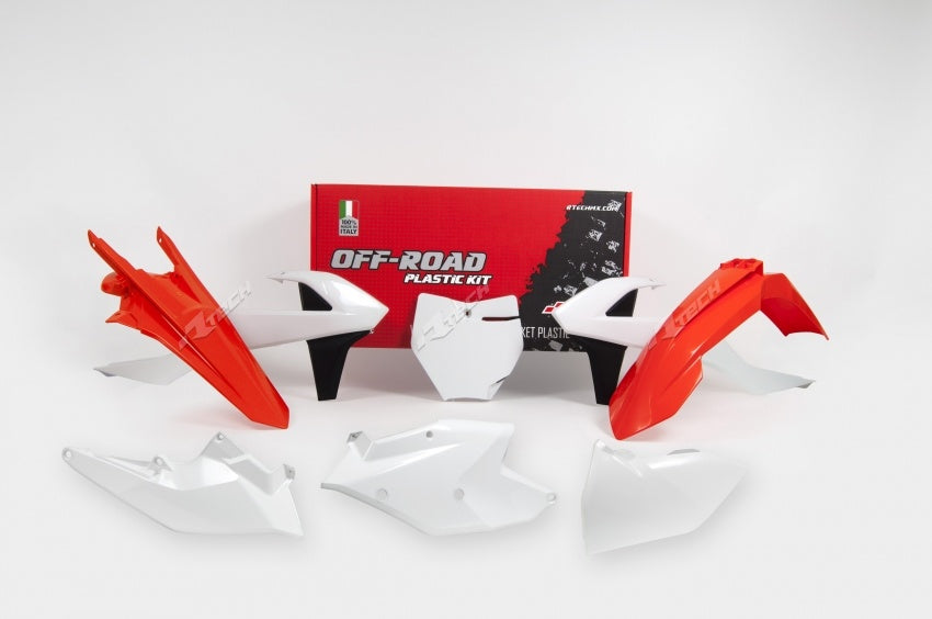 KTM 350 SX F [2016-2018] - Kit plástico cor original (2017) laranja/branco/preto KTM