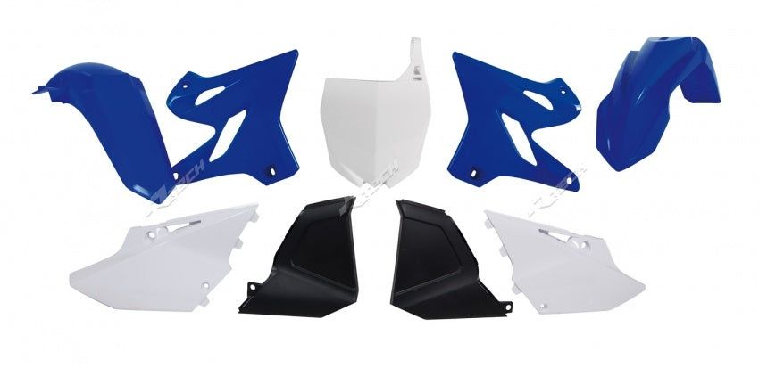 Yamaha YZ 250 (CG 12) [2002] - Plastik-Kit Replica (15–16) Blau/Weiß Yamaha YZ125/250