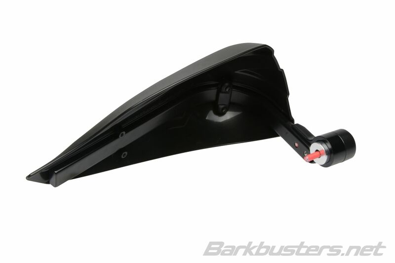 Kawasaki Z 900 [BARKBUSTERS] - Conjunto Storm Hanguads com braçadeira de ponto único e extremidade do guiador preto