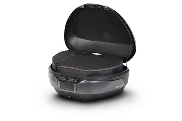 Yamaha X-Max 300 Tech Max + [SHAD] - SH48 DG Top Case + Encosto Cinza Escuro