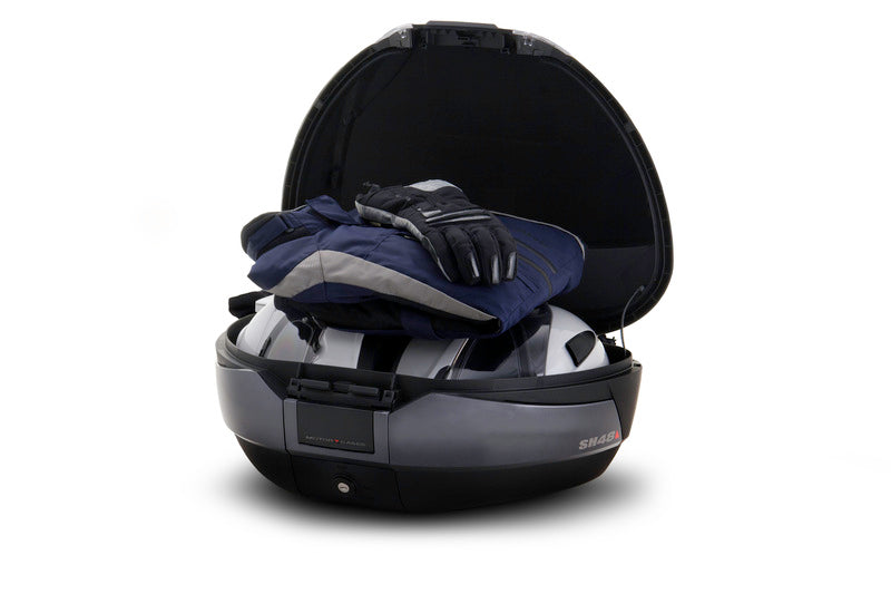 Honda Sh 300 [SHAD] - Top Case SH48 DG + Encosto Cinza Escuro