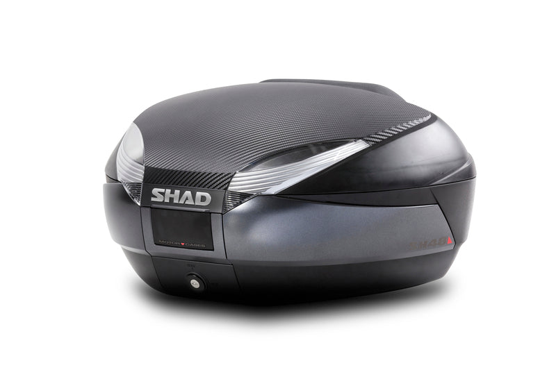 Honda Nsc 110 [SHAD] - Top Case SH48 DG + Encosto Cinza Escuro
