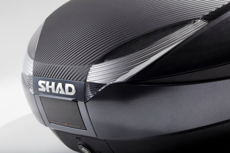 Kymco Agility 125 [SHAD] - Top case SH48 DG + encosto cinza escuro