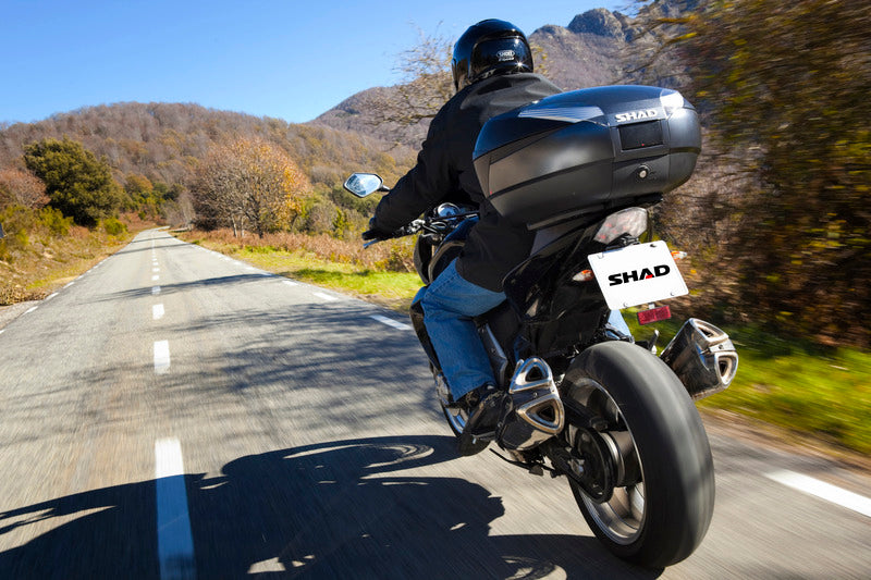 Honda Sh 300 [SHAD] - Top Case SH48 DG + Encosto Cinza Escuro