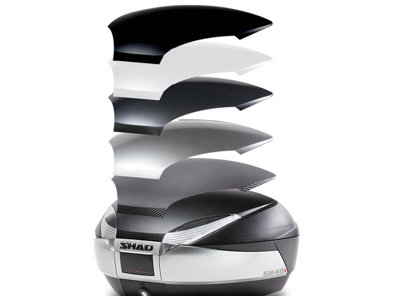 Kawasaki J 300 [SHAD] - SH48 Novo top case feito de titânio