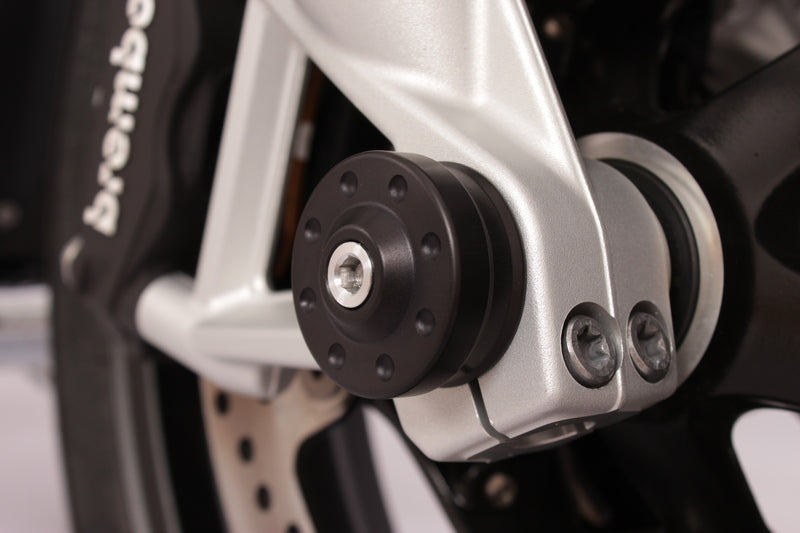 Ducati Scrambler 800 [GILLES] - Proteção GTA para garfo e braço oscilante (eixo da roda) preto Ducati Ducati Scramber 800