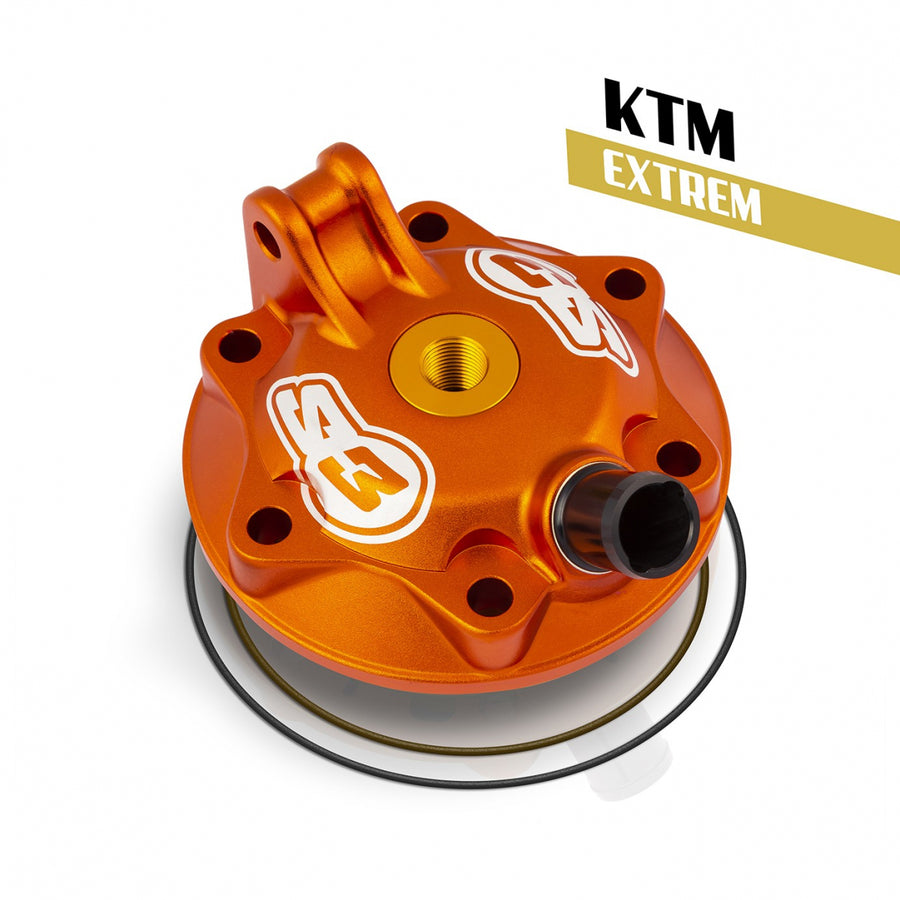 HUSQVARNA TE 300 [2014-2016] - Extreme Enduro Zylinderkopf & Insert Kit Niedrige Kompression Orange KTM
