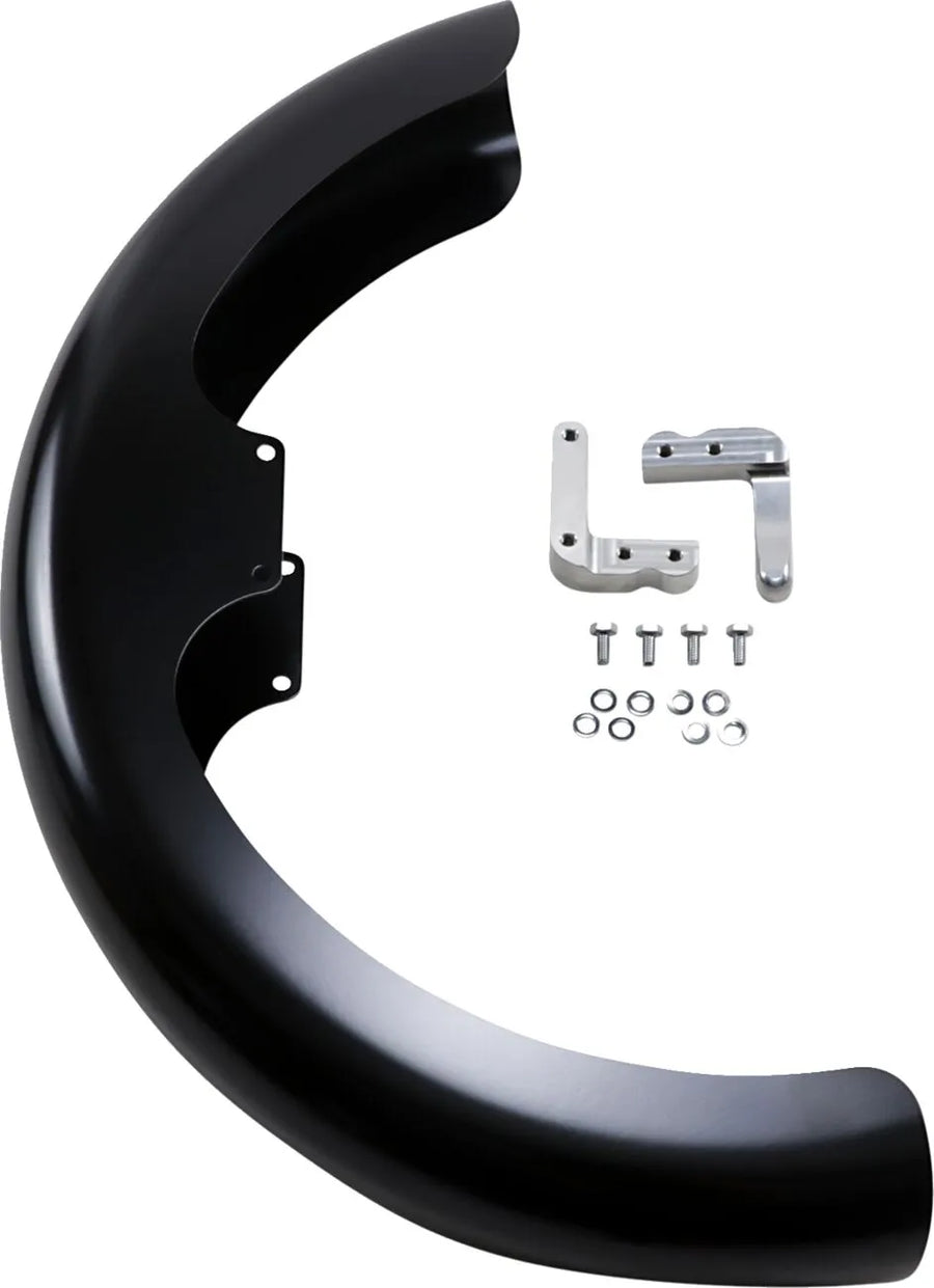 Harley Davidson Softail Street Bob FXBB [KLOCK WERKS] - Para-lama dianteiro série Hugger com blocos de montagem para Softail/Dyna