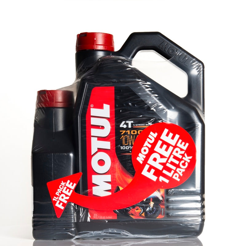 Óleo de motor de motocicleta sintético 10W40 4T 5L - MOTUL 7100