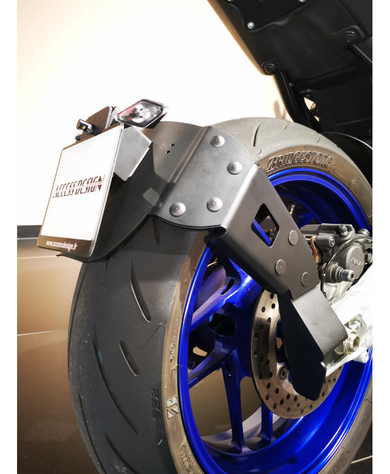 Yamaha MT-09 ABS [2022-2023] - Porta Matrícula ACCESS DESIGN Lick Wheel Preto