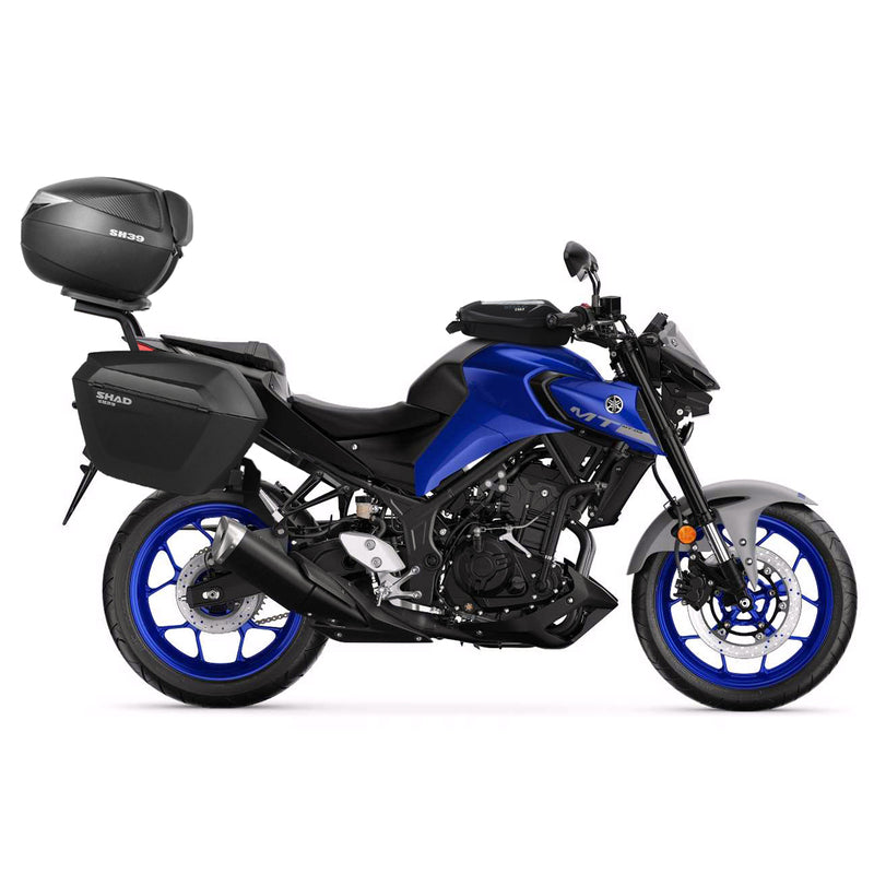 Yamaha Mt 03 [SHAD] - Sistema de montagem 3P (lateral) - Yamaha MT 03