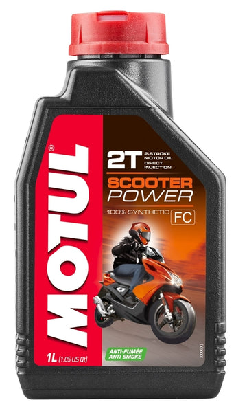 Óleo de motor 2T da Scooter Power 2T para motores de dois derrubados [MOTUL]