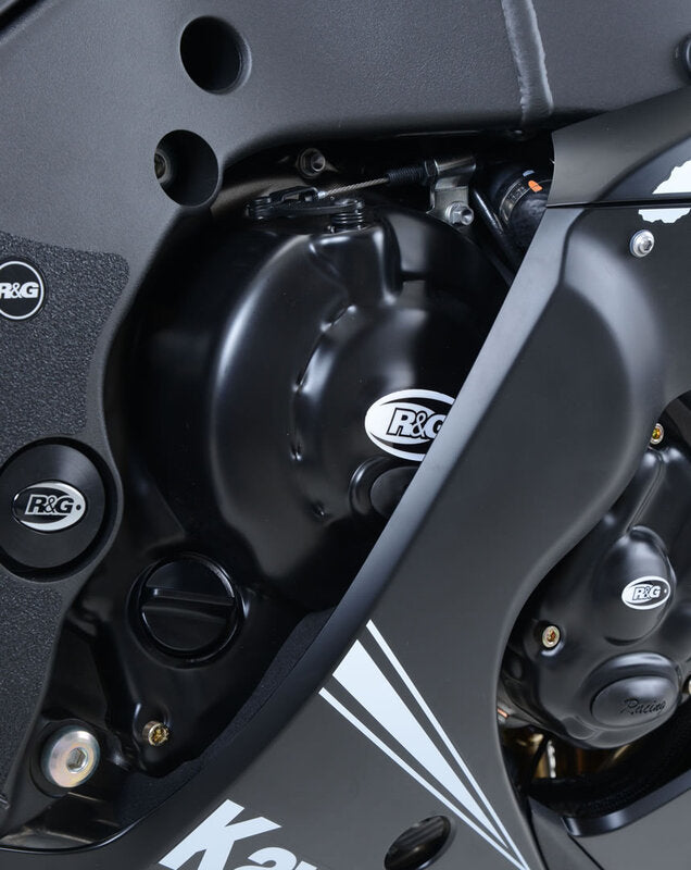 Kawasaki NINJA ZX-10 R ABS SPECIAL EDITION ZX1000K [2015] - Protetor de tampa da caixa do motor Race Series - Preto Kawasaki ZX-10R/RR