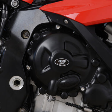Bmw S 1000 RR [2023-2026] - Conjunto protetor de tampa da caixa do motor Race Series - Preto BMW S1000RR/R M Sport