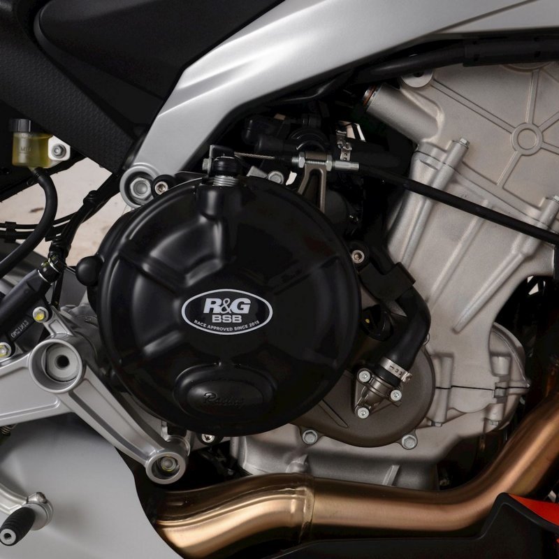 Aprilia RS 660 FACTORY [2025-2026] - Protetor de tampa da caixa do motor Race Series - Preto Aprilia