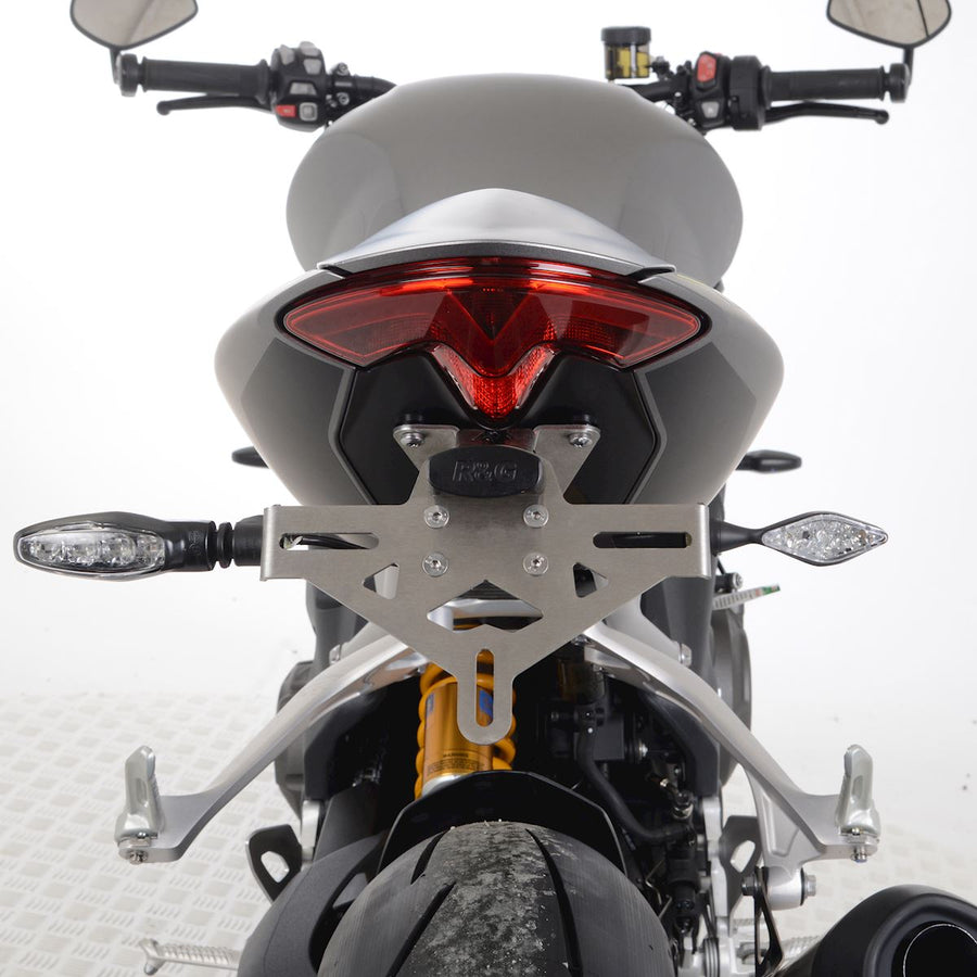 Triumph Speed ​​​​Triple 1200 RS [2021-2024] - Suporte de placa - Prata Triumph Speed ​​​​Triple 1200 RS