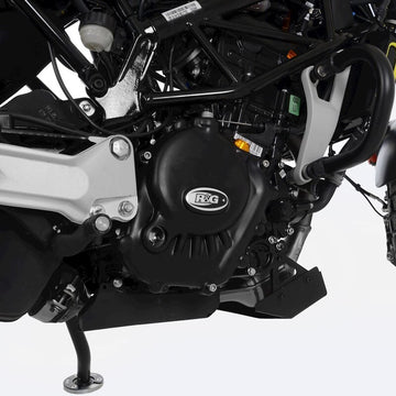 Husqvarna SVARTPILEN 125 [2021-2023] - Protetor de tampa do cárter direito Race Series (embreagem) - Preto Husqvarna Svartpilen 125