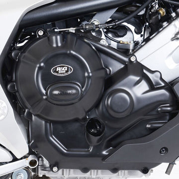 Honda NC 750 X DCT ABS RC90 [2021-2026] - Protetor de tampa do cárter direito Race Series - Preto Honda NC750-X
