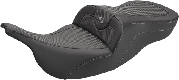 Harley Davidson Flhtcui [SADDLEMEN] – Assento de fibra de carbono Roadsofa™