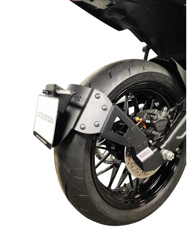 Kawasaki Z 650 [ACCESS DESIGN] - Suporte de placa ''Wheel Fitted'' - Preto Kawasaki Z650RS